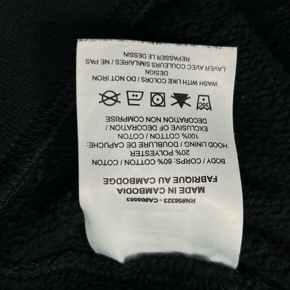 Nike Hoodie Mens Size Small Black Center Swoosh Performance Athleisure - Picture 8 of 9